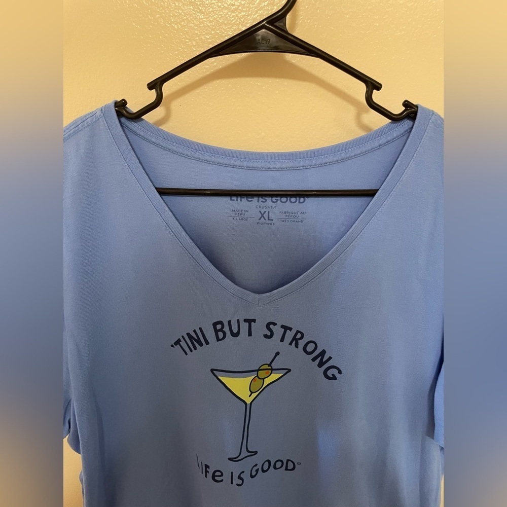 ✨Women’s Life Is Good Short Sleeve Tee Size XL - Picture 3 of 9